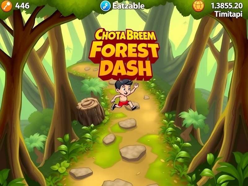Chhota Bheem Forest Dash Gameplay Screenshot